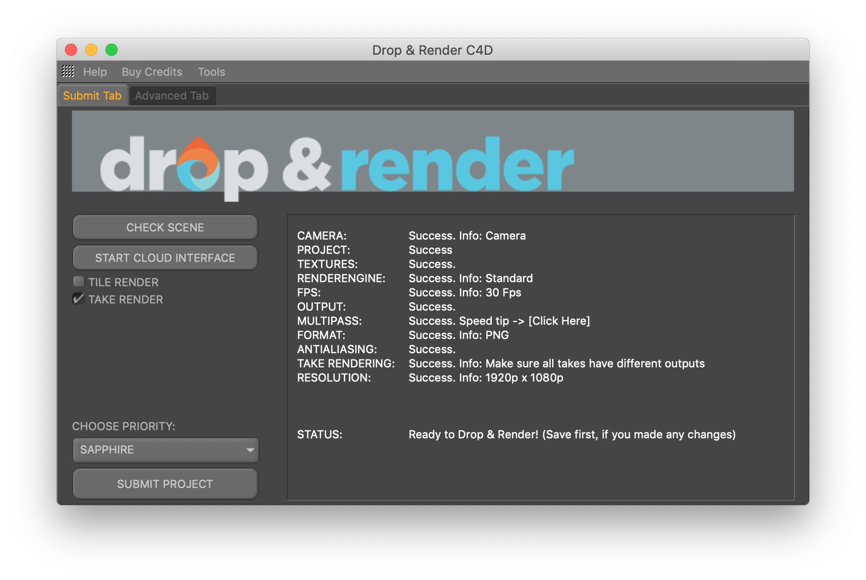 Take Rendering